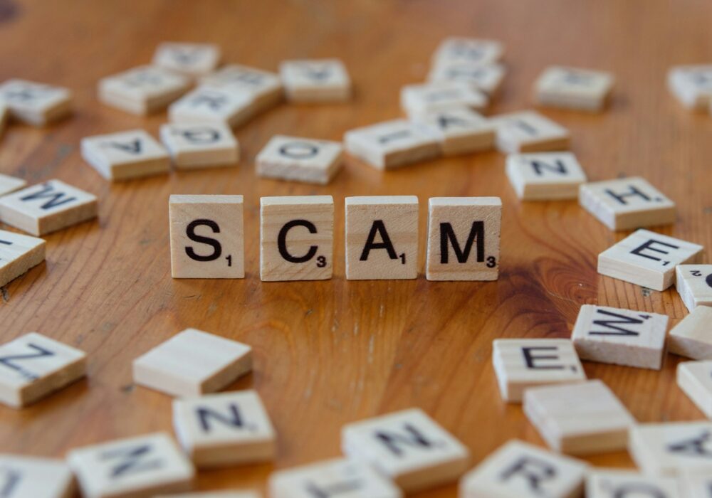 What is scam vs spam