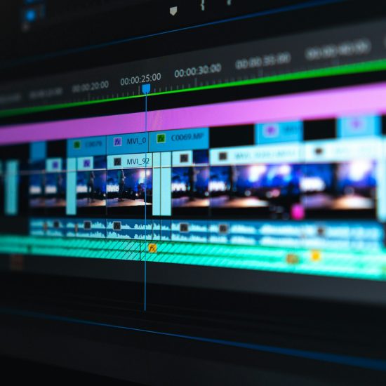 What are the 5 stages of video editing